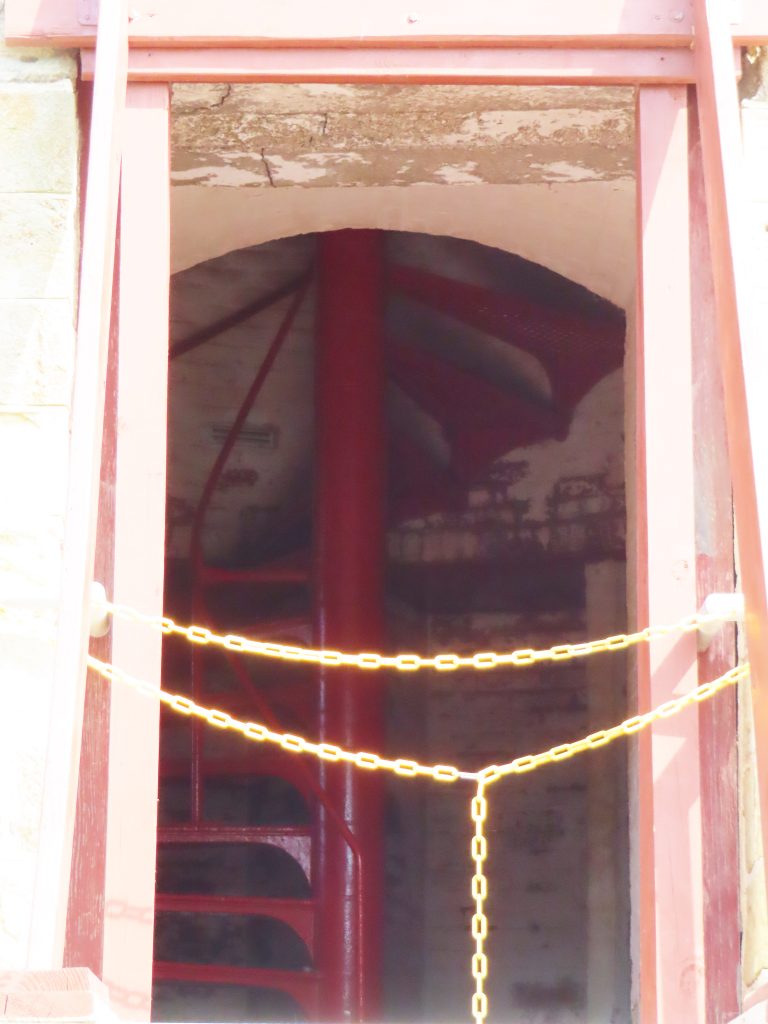 The older Cape Henry Lighthouse at Fort Story in Virginia Beach. (photo property of JoesWorldTour.com – all rights reserved)
